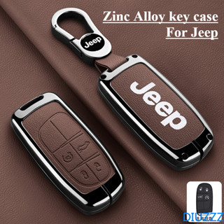 Capa de Chave de Liga de Zinco para Carro Acessório para Jeep Renegade Compass Grand Cherokee Protetor de Chaveiro Acess em Oferta na Shopee