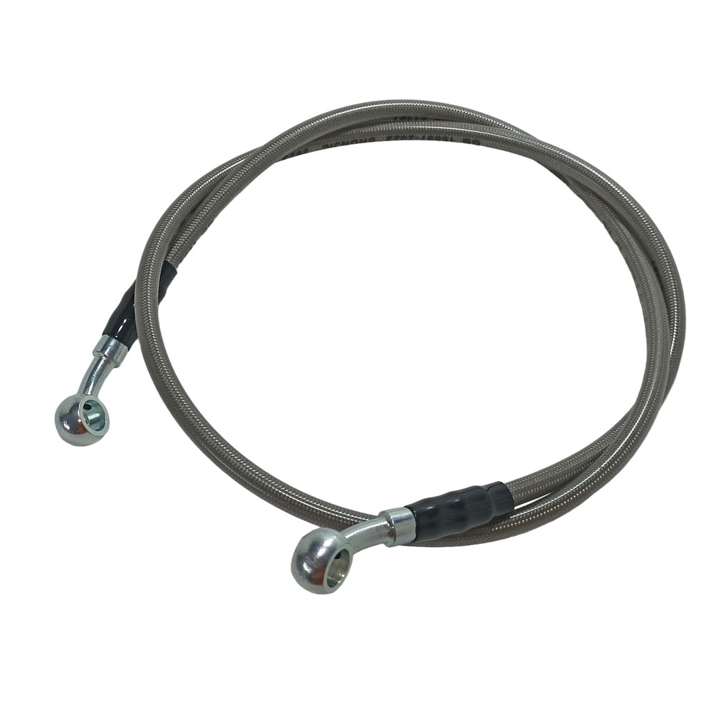 Flexível Freio Aeroquip 70cm Moto Malha de Aço Nx4 Falcon Wr 250 Wr 450 Kx 250 Versys 650 Crf 250 f