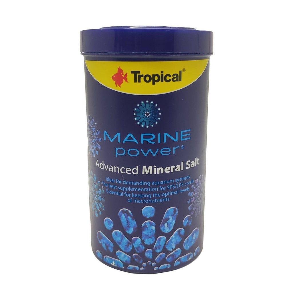 Ração Tropical Marine Power Advanced Mineral Salt 500g