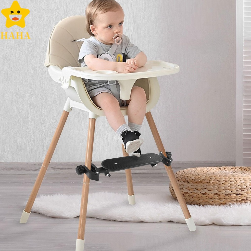Cadeira Alta Universal Descanso Para Os Pés Ajustável Apoio Do Bebê Fácil Instalação Shopbc2381