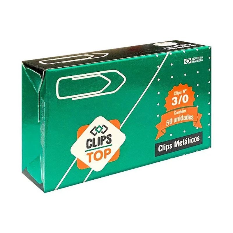 Clips 3/0 50 Unidades Top em Oferta na Shopee