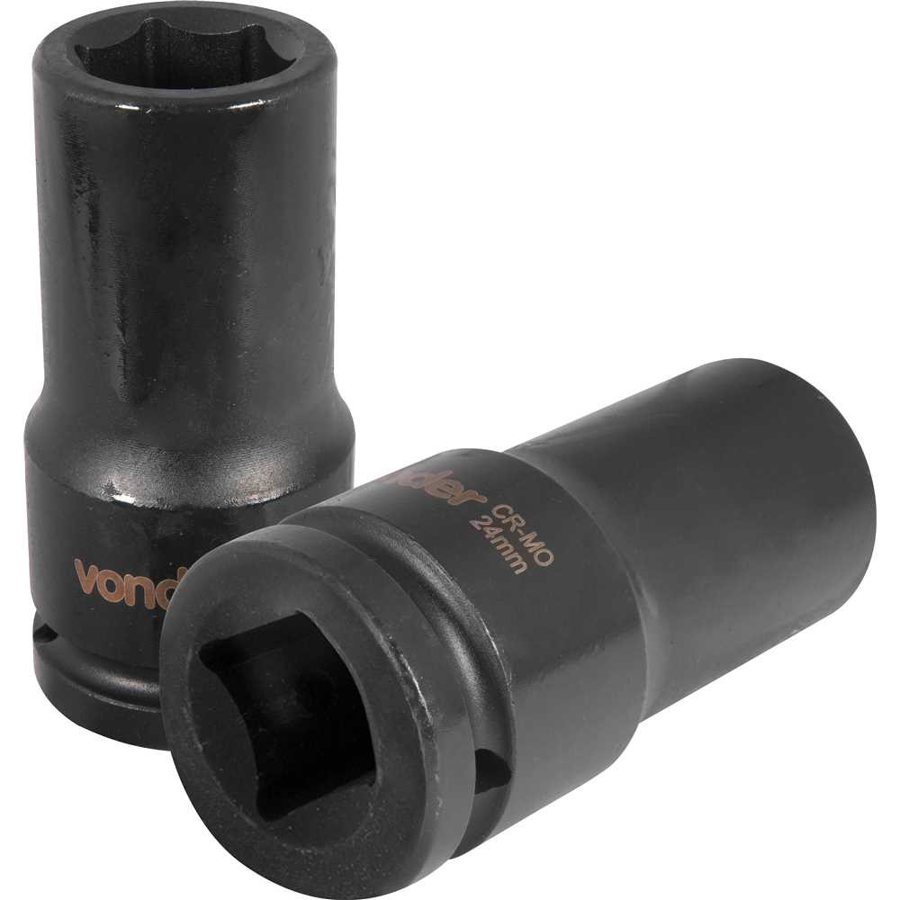 Soquete Sextavado Longo Impacto 24mm Encaixe 3/4 Vonder em Oferta na Shopee