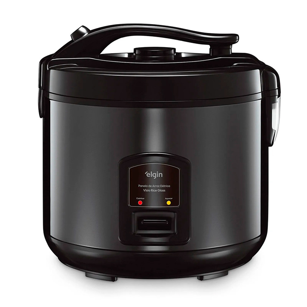 Panela de Arroz Elétrica Elgin Visio Rice Glass 10x 1,8 Litros 127v em Oferta na Shopee