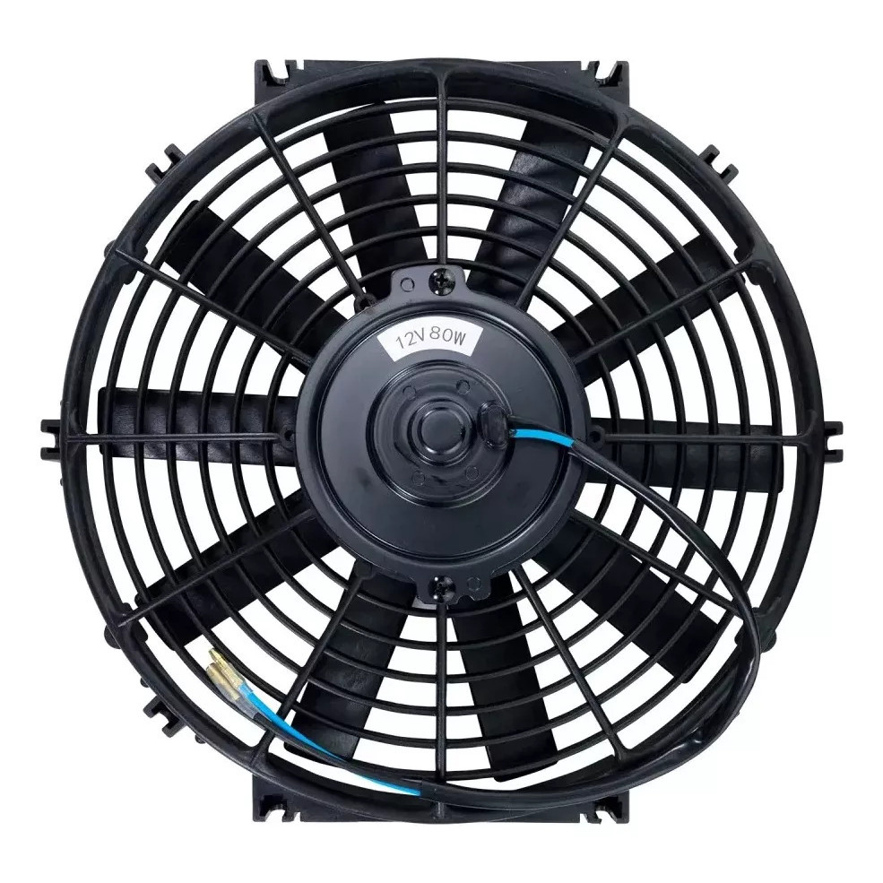 Eletroventilador Universal Pás Reta 12 Polegadas - 12v *