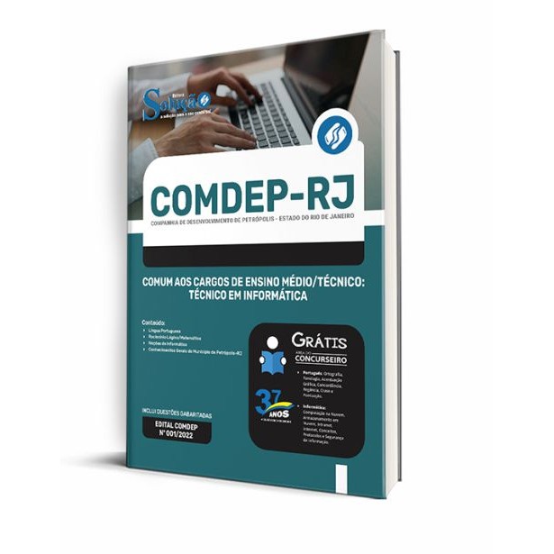 Apostila COMDEP-RJ - Comum aos Cargos de Ensino Médio/Técnico: Técnico em Informática