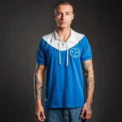 Camisa Cruzeiro Retrô 1944 Masculina Oficial