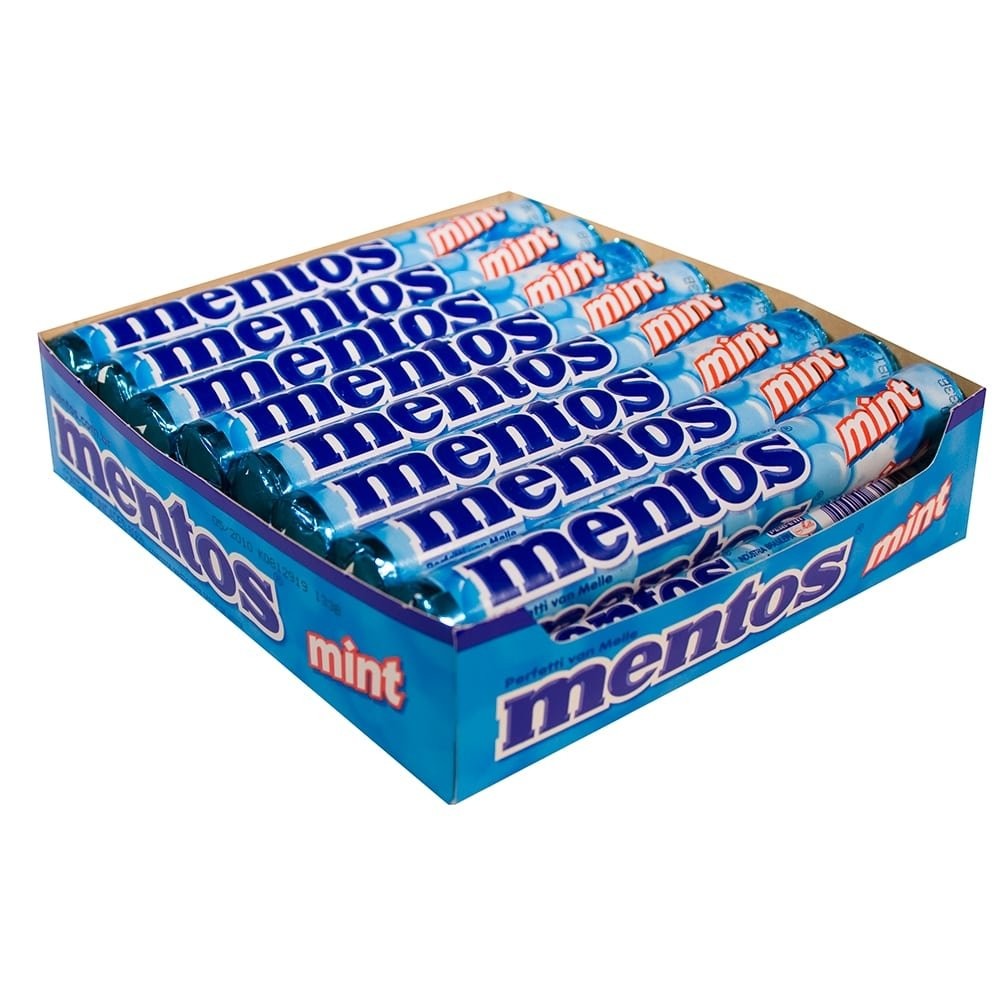 Drops Mentos de Menta Embalagem com 16 Unidades