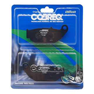 Pastilha de Freio Traseira CB 250 Twister / NXR 160 Bros / XRE 190 / XRE 300 ABS - Cobreq em Oferta na Shopee