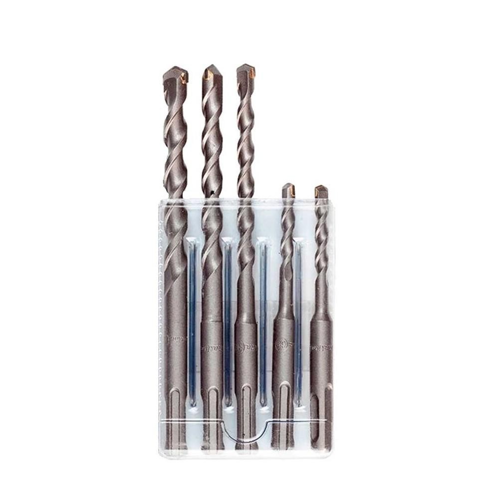 Kit C/5 Brocas De Vídea Sds Makita Concreto Pedra 2x6mm, 2x8mm e 1x10mm · foto 2