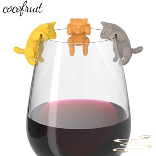 Etiquetas De Vidro De Vinho COCOFRUIT , Ferramenta Marcadora , Marcadores Criativos Para Bebidas , Marcador De Copo Reut em Oferta na Shopee