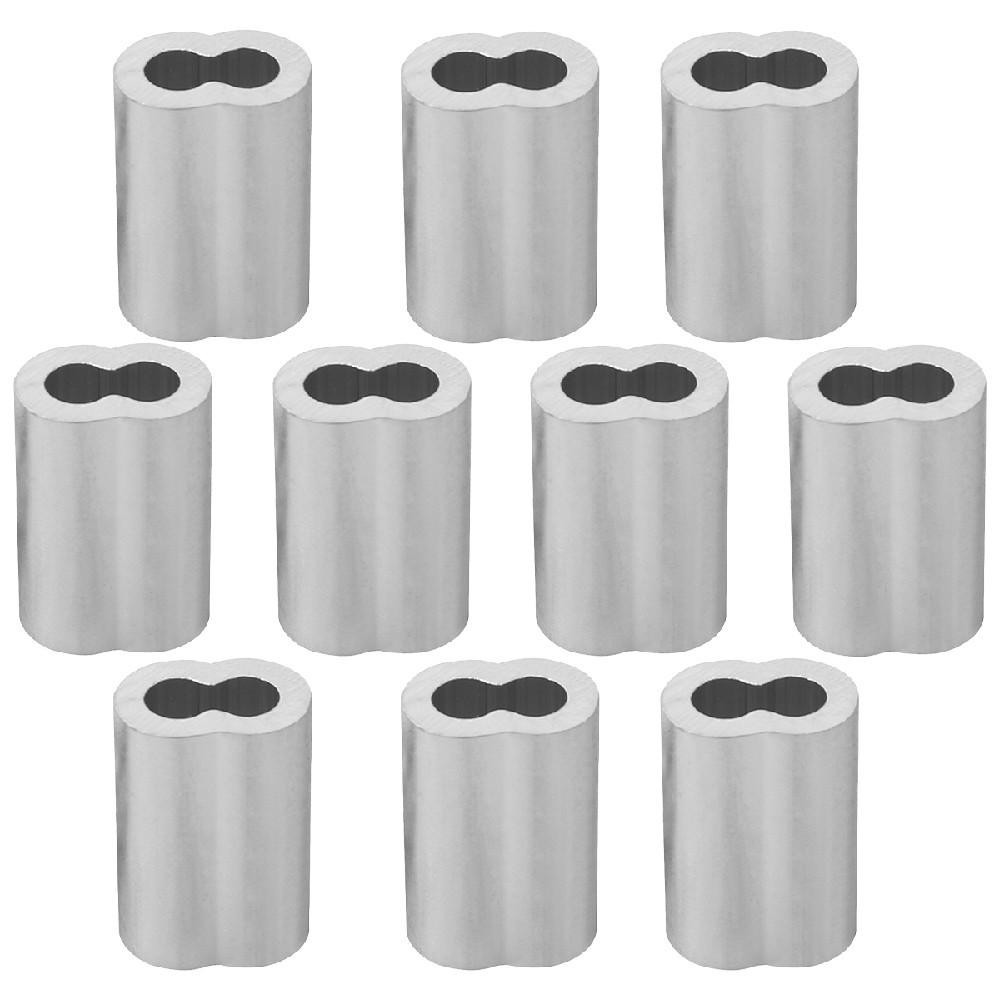 Kit Prensa Para Cabos de Aço 3/16'' - 11,0005 (Com 10 Unidades) - Nord em Oferta na Shopee