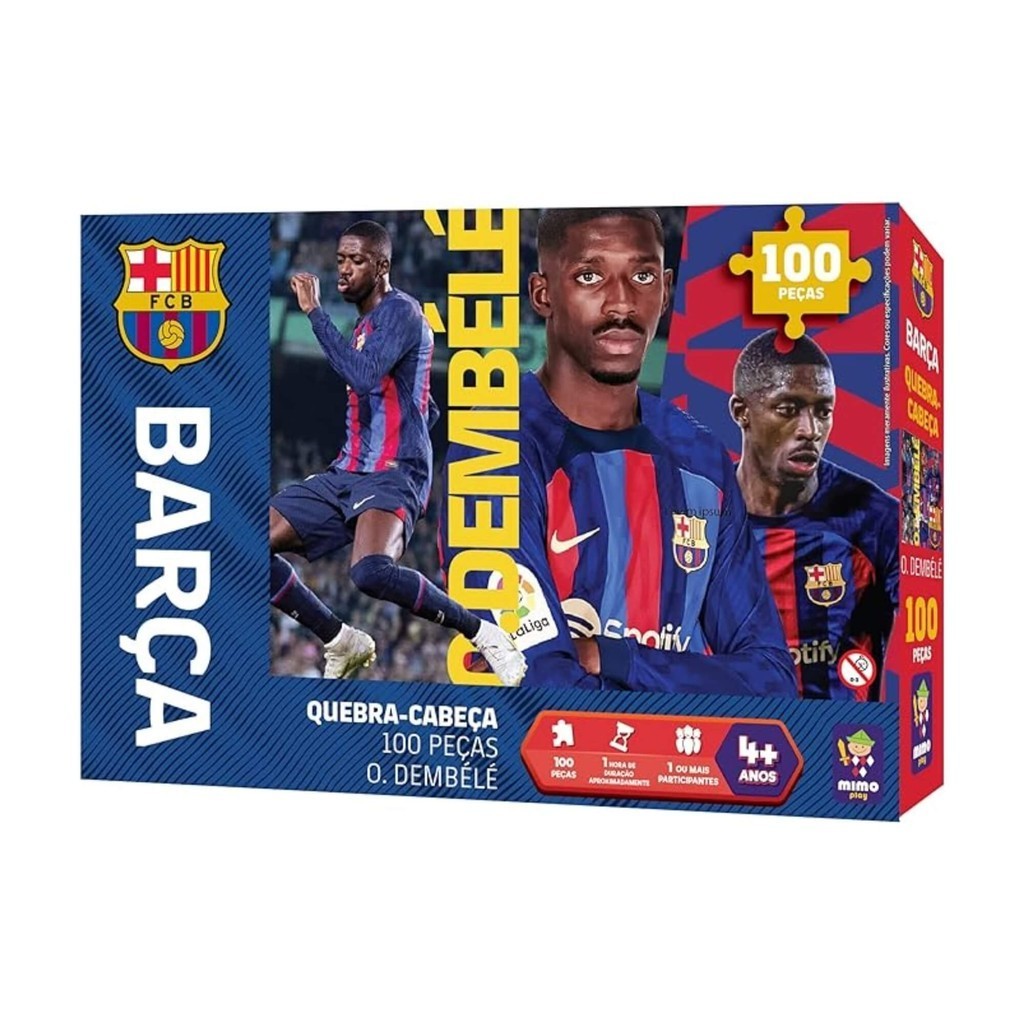 Quebra-Cabeça Colecionável Dembélé Barça Mimo Toys - 2522 em Oferta na Shopee