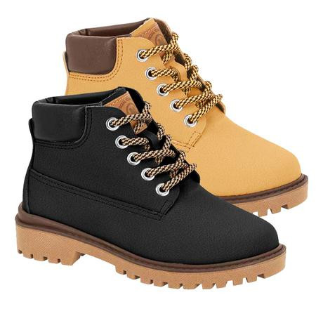Bota Coturno Infantil Masculino Bebê Molekinho Botinha Tratorada Estilo Conforto · foto 2