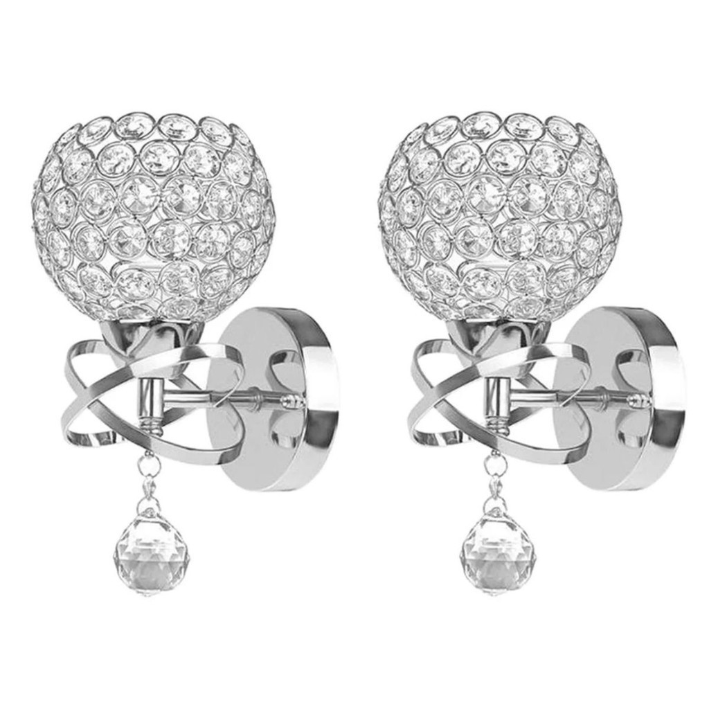 Arandela Cristal Prata: Onde Comprar | BuscaProdutos