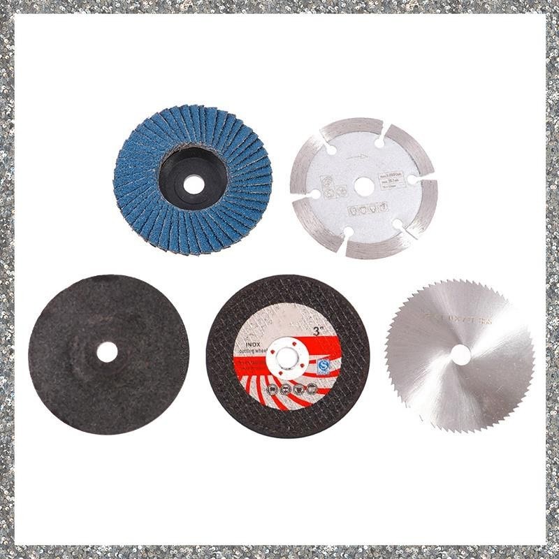 [D K Z C] 5Pcs Disco De Corte De 75mm Para Lixadeira De Lâmina De Serra Circular De 10mm De Ângulo De Furo Ferramenta De Lixamento De Lâminas