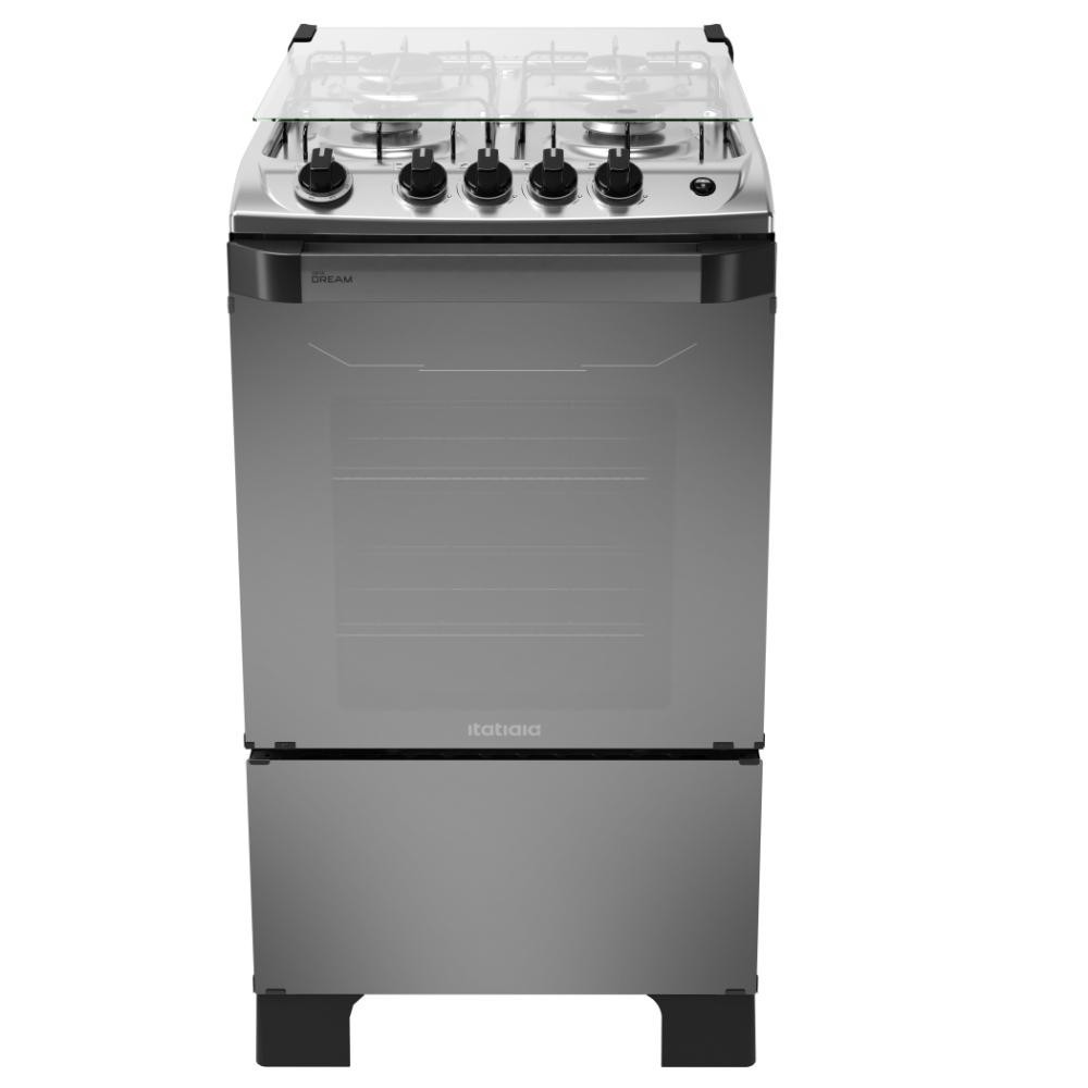 Fogão 4 Bocas Itatiaia New Dream Automático Prata 127V/220V em Oferta na Shopee