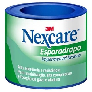 Esparadrapo Impermeavel Branco Nexcare 25MM X 90CM em Oferta na Shopee