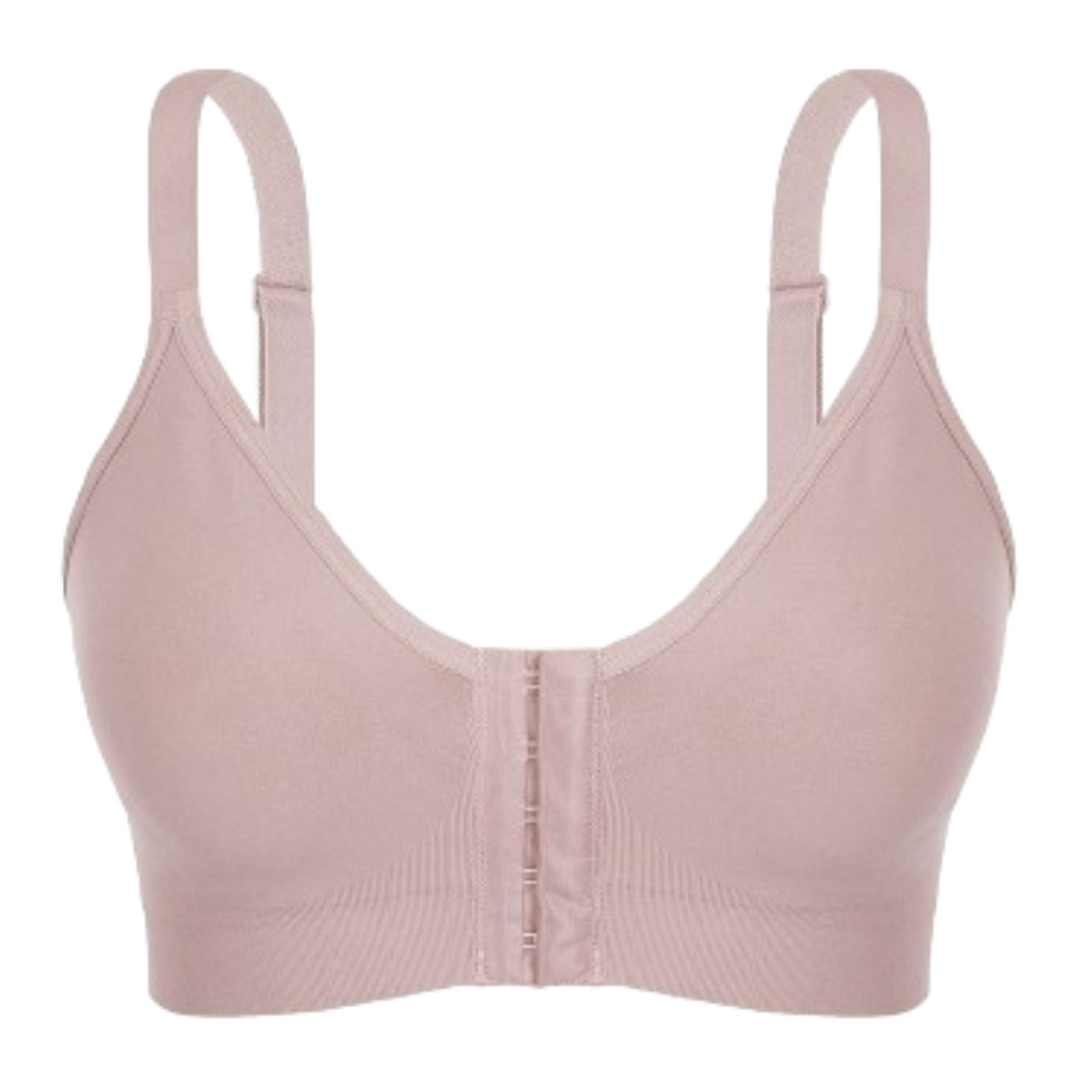 Sutiã Pós Cirúrgico Reforçado Abertura Frontal Cinta Mama Mamoplastia Sustentação Pós Operatório