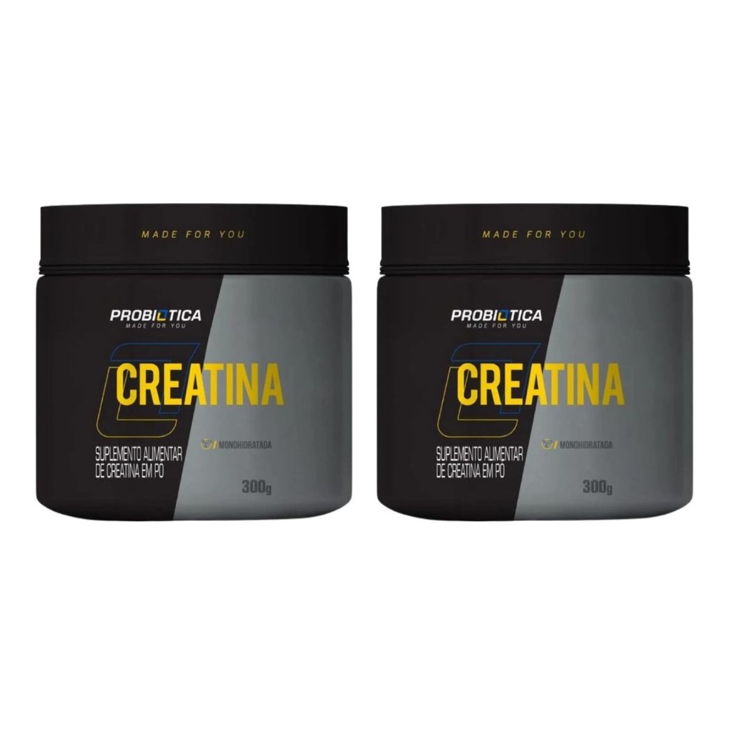 Kit 2x Creatina 300g 100% Monohidratada - Probiótica