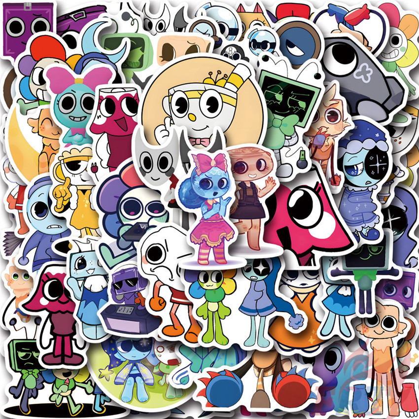 ❉ Adesivos Dandy's World Series 01 50Pcs/Set Fashion DIY Decalques À Prova D'água Autocolantes Doodle