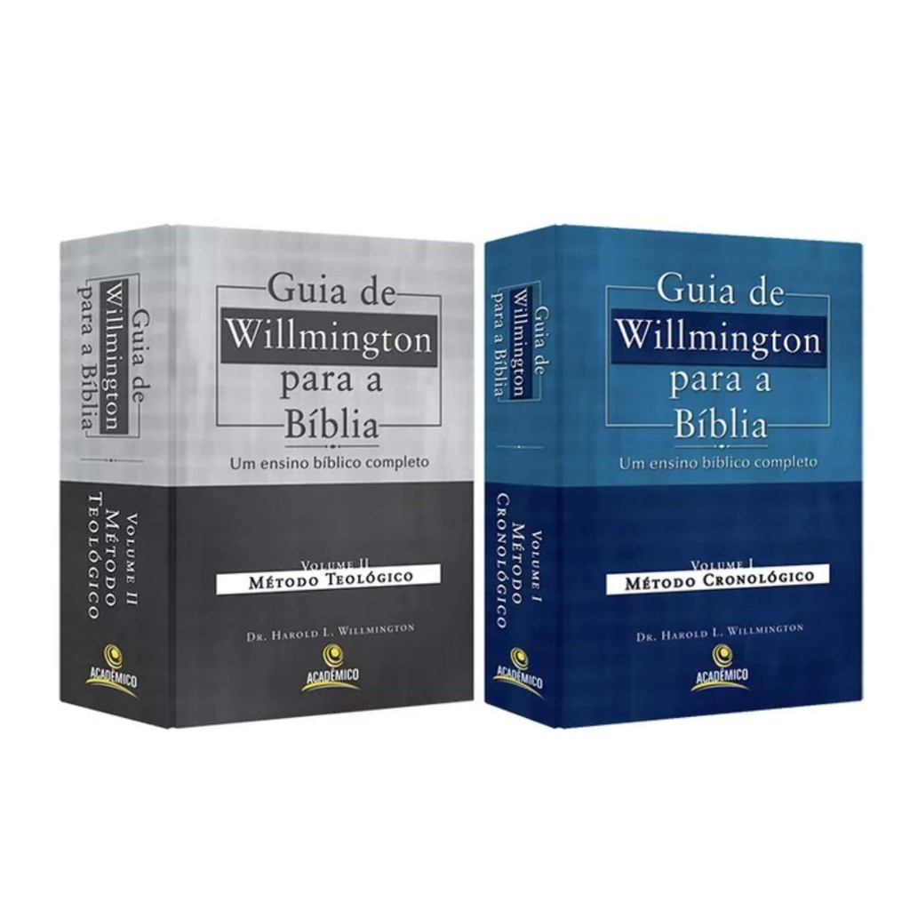 Guia De Willmington Para A Biblia | 2 Volumes | Capa Dura | Harold L. Willmington em Oferta na Shopee