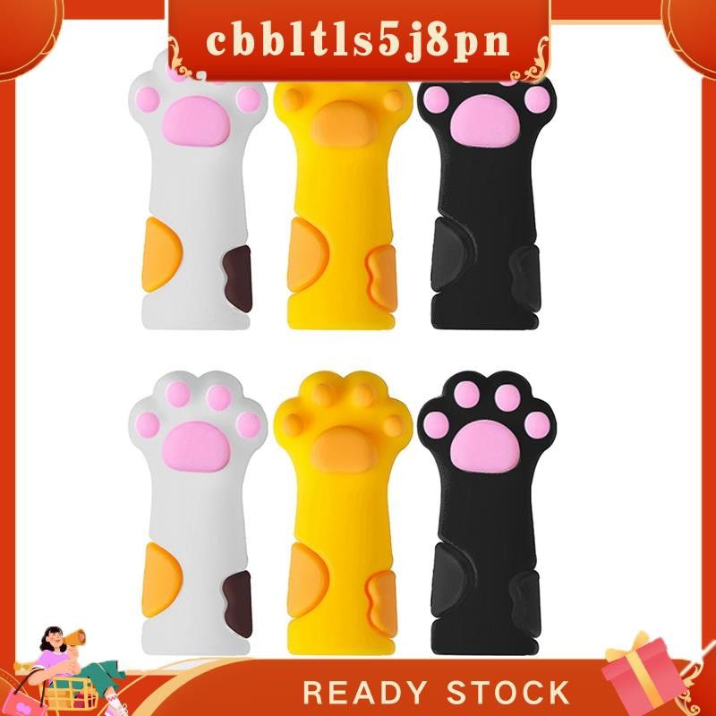 【 Cbbltltls5j8pn 】 6Pcs Capa Protetora De Tesoura Para De Cutícula De Manicure Ferramentas De Pedicure Pinça De Pele Morta
