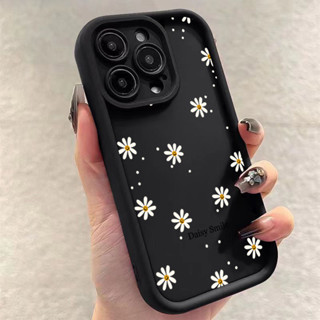 Capa De Telefone De Silicone Daisy Smile Flower Para Samsung A06 A05S A05 A25 A24 A55 A15 A35 A26 A36 A56 A54 A34 A14 A3 em Oferta na Shopee
