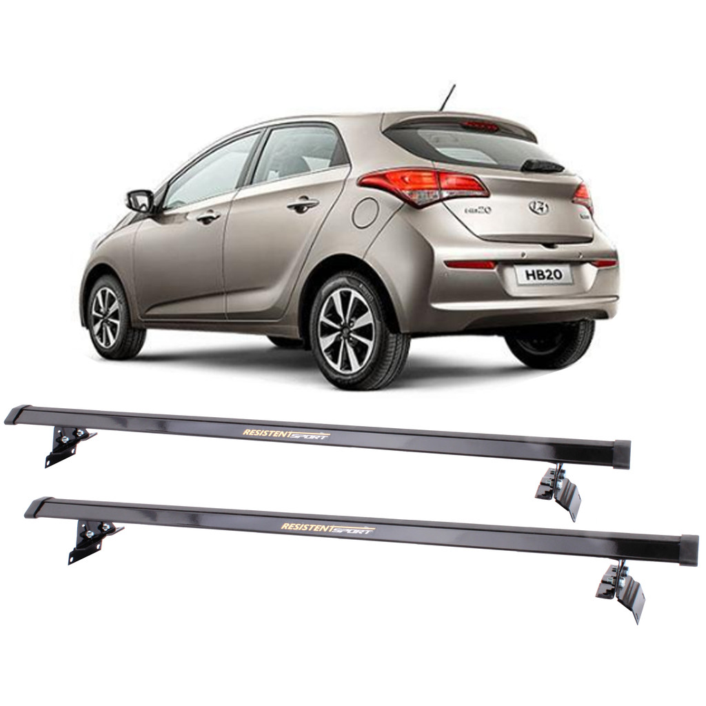 Rack Teto Resistent Sport Hyundai HB20 Hatch até 2018 LW021