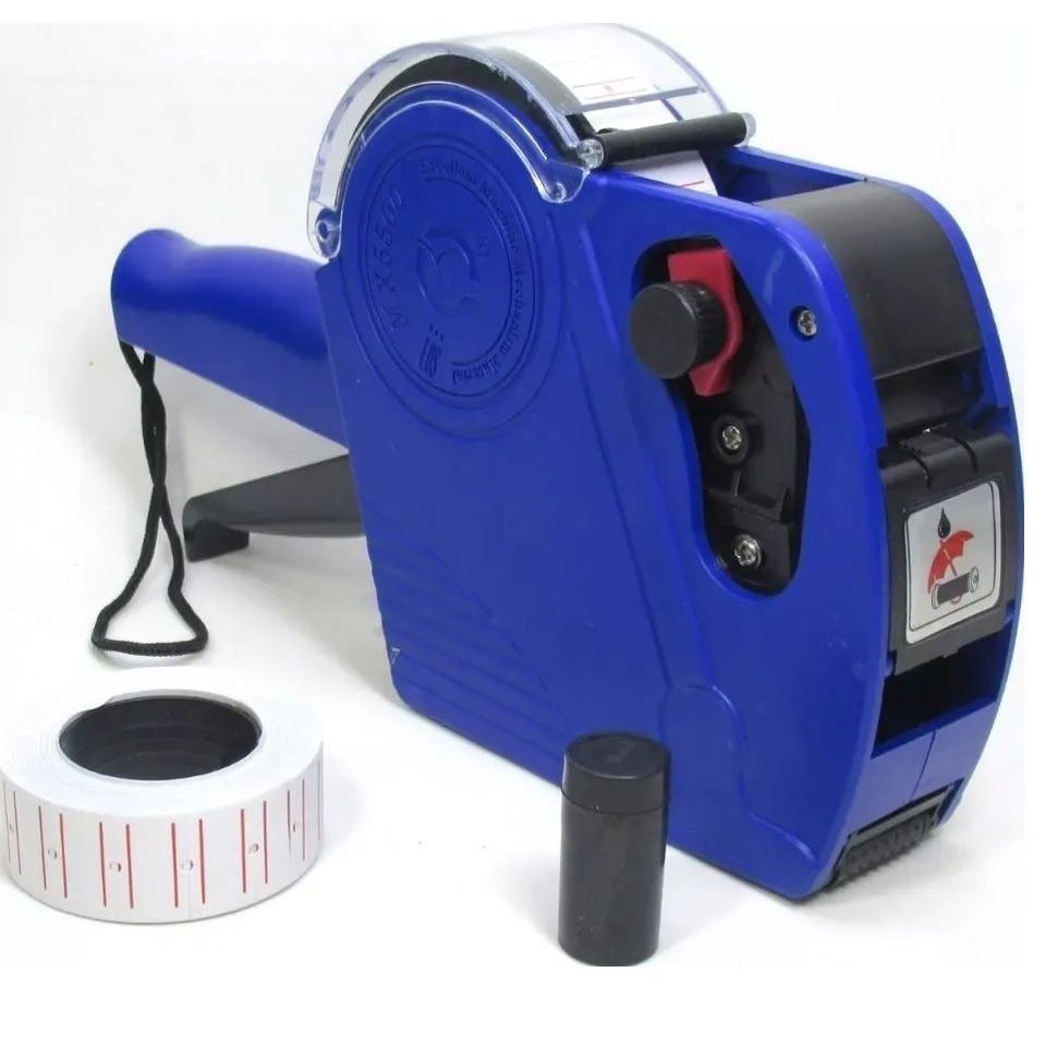 Etiquetadora de Preço + Rolo de Etiqueta + Refil de Tinta em Oferta na Shopee