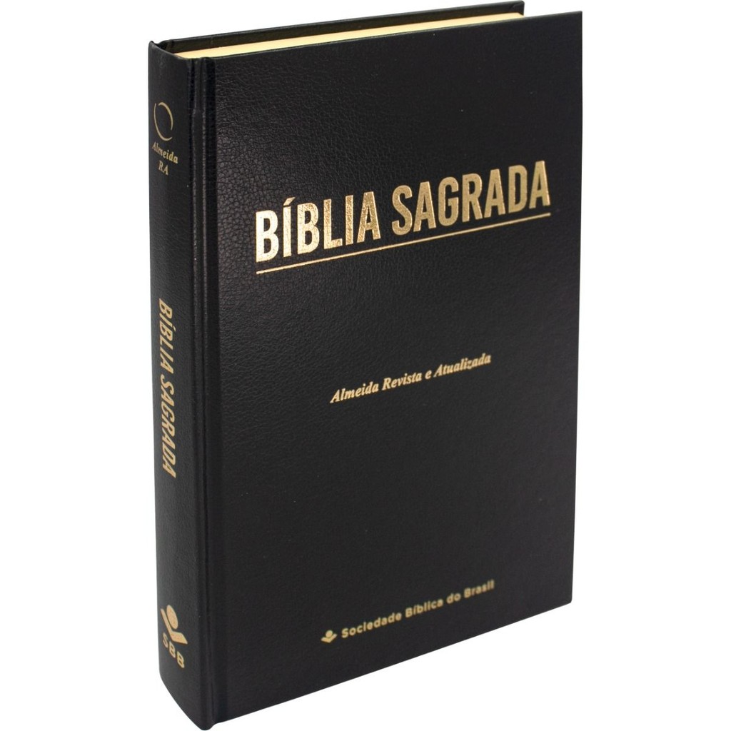 Bíblia Sagrada ARA | Letra Grande | Capa Dura | Preta