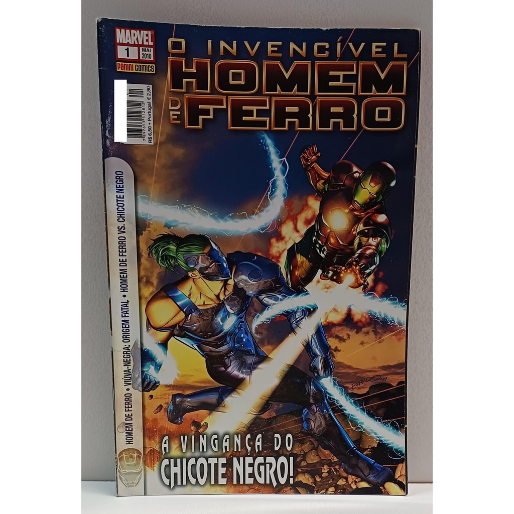Hq O Invencível Homem de Ferro Nº 1 - 2010