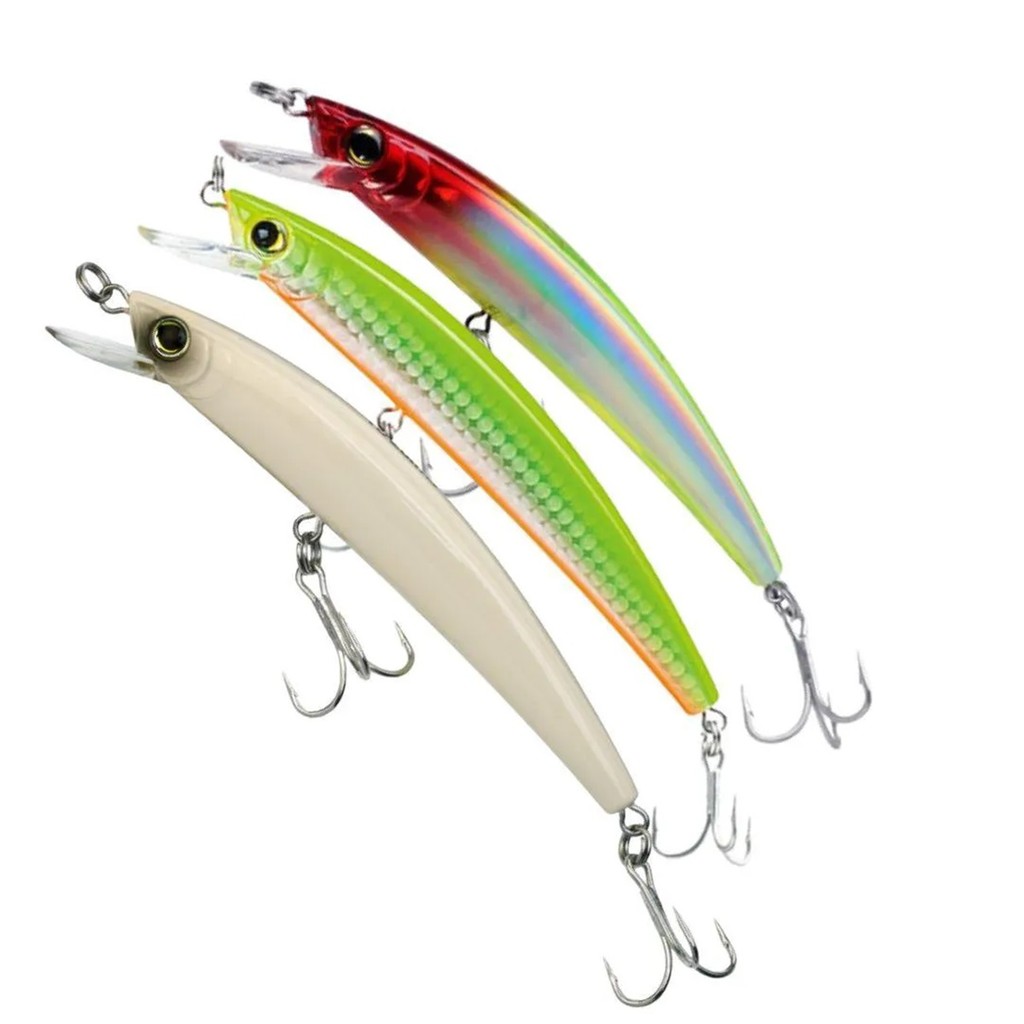 Isca Artificial Crystal Minnow Floating Yo-zuri 9cm 7gr Meia Água Várias Cores