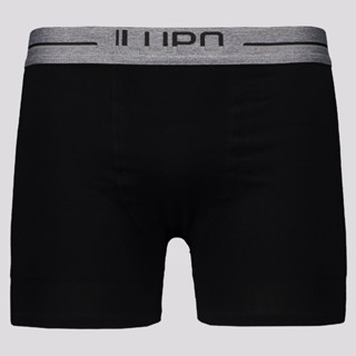 Cueca Boxer Lupo Anatomic Shape Preta e Cinza em Oferta na Shopee