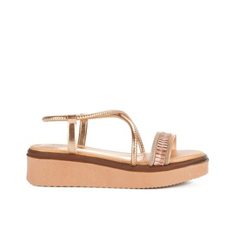 Sandália Mississipi Flatform Metalizada MC123 em Oferta na Shopee