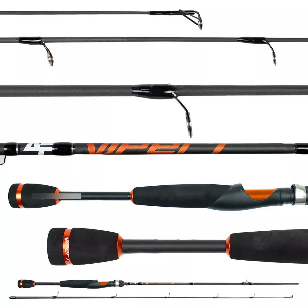 Vara Para Molinete  Albatroz Viper Carbono 562 8-17lb em Oferta na Shopee
