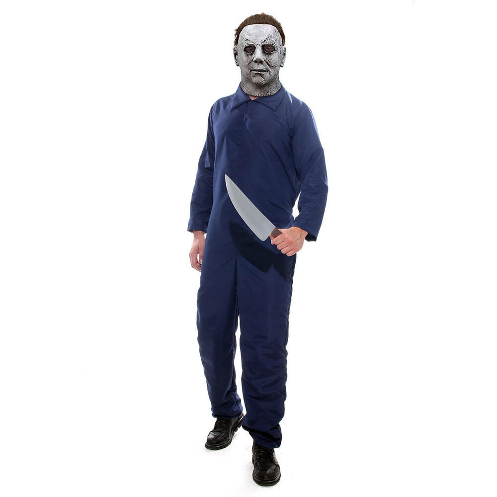 Fantasia Macacão Michael Myers  Halloween Halloween em Oferta na Shopee