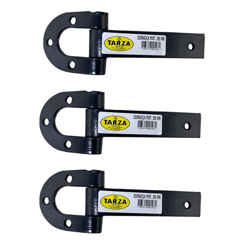 3 Un Dobradiça De Porteira Ferradura Forjada 200mm TARZA