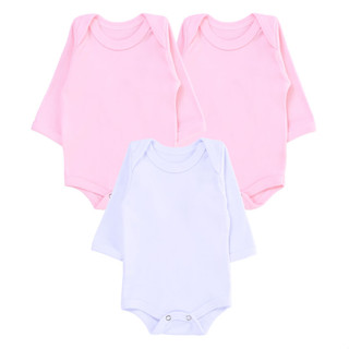 Kit Body Bebê Manga Longa Top Chot Canelado - 3 Peças em Oferta na Shopee