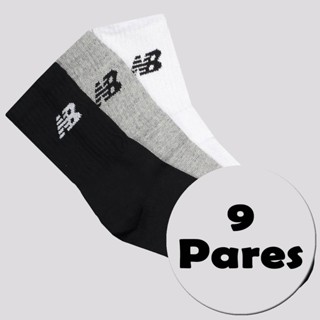 Kit Meia New Balance 9 Pares Soft Long em Oferta na Shopee