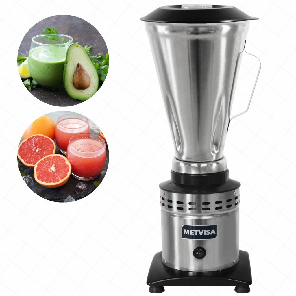 Liquidificador Alta Rotação 3,5 Litros Industrial 1000W Inox LAR4 Metvisa