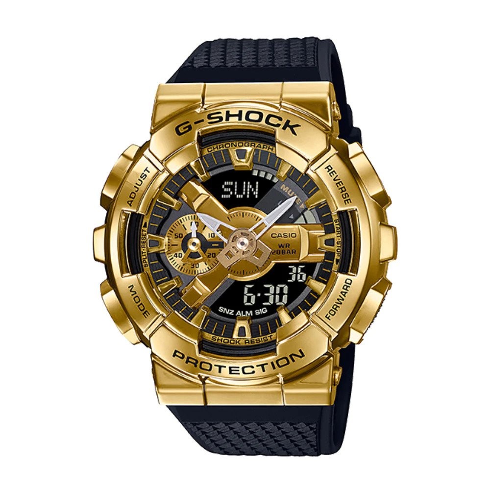 RELÓGIO CASIO MASCULINO G-SHOCK DOURADO GM-110G-1A9DR