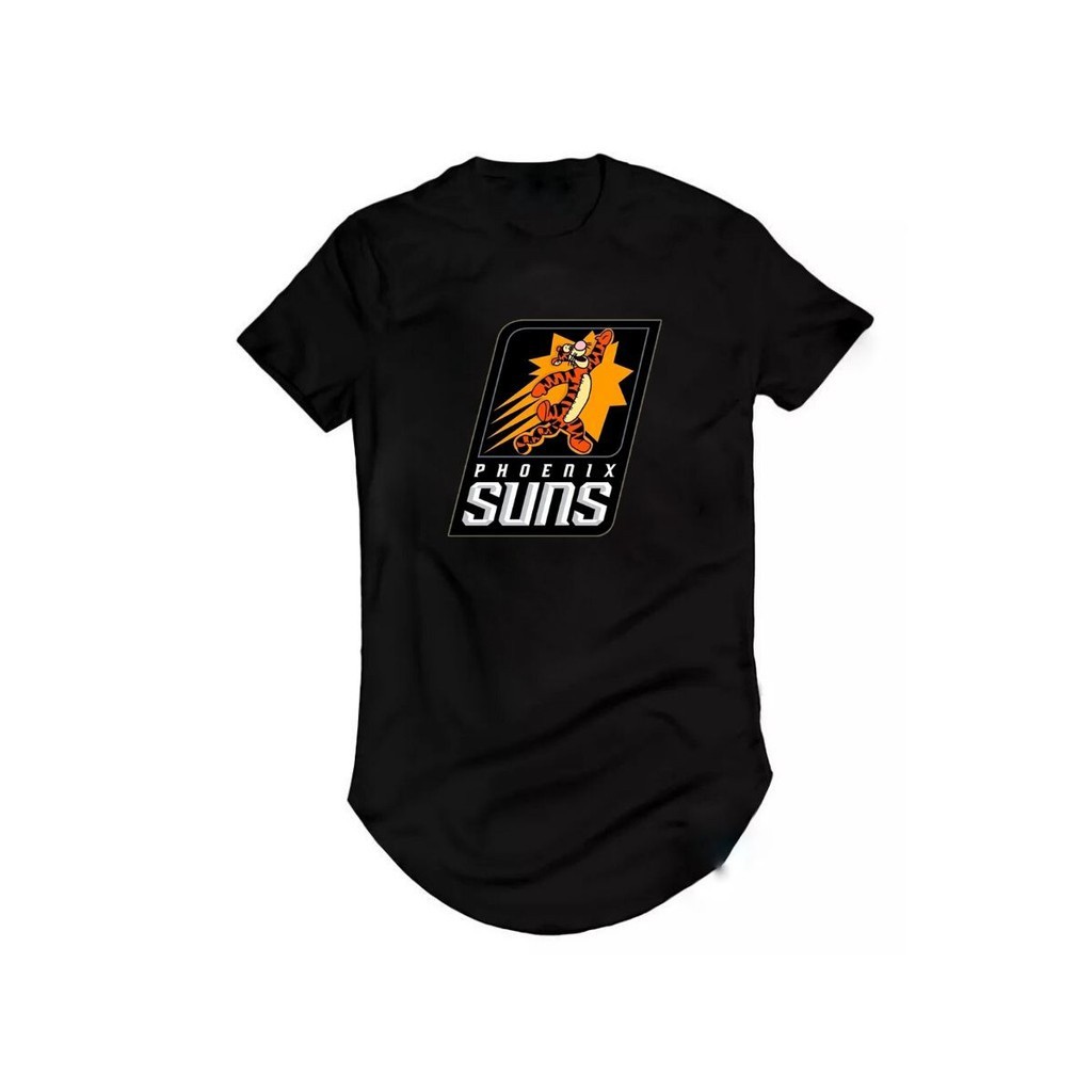 Camiseta Longline Phoenix Suns Chris Paul Booker Basquete