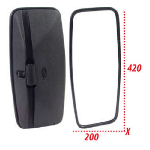 Retrovisor Convexo Caminhão Mercedes Benz Hpn 1418 1618 1620 em Oferta na Shopee