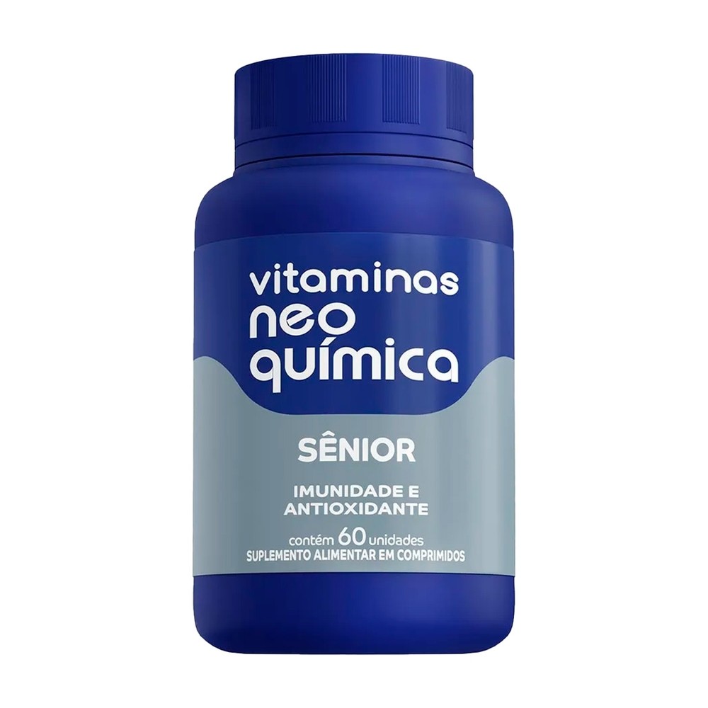 Vitamina Neo Química Senior c/ 60cpr em Oferta na Shopee
