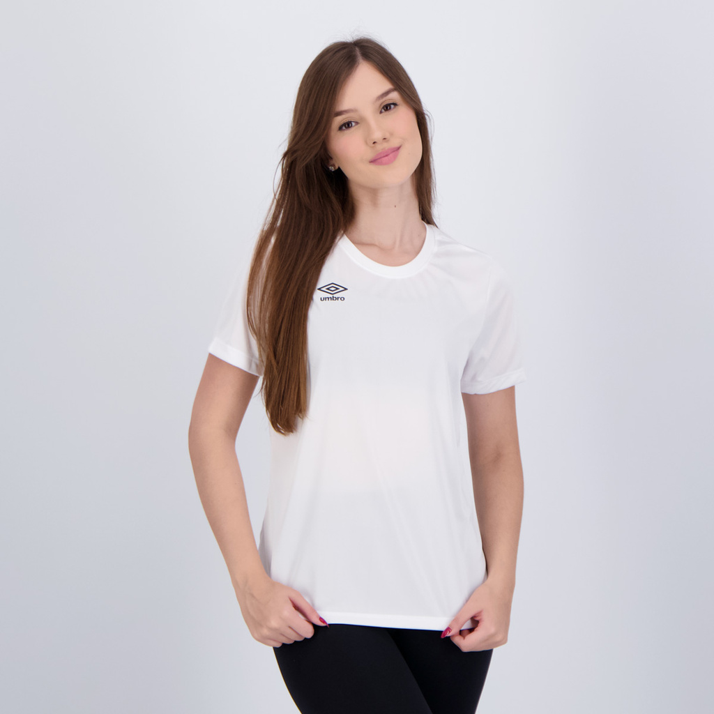 Camisa Umbro Legacy Feminina Branca - Sports & Outdoors