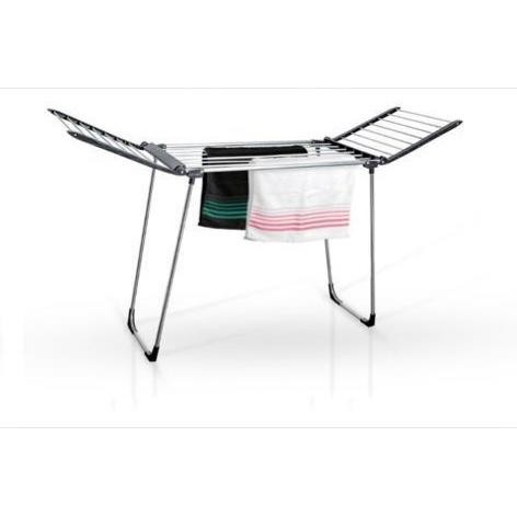 Varal De Chão Dobrável Aluminio Retrátil 1,60m - Não Enferruja - Reforçado¨NÃO POSSUI VIDEO NO ANUNCIO. em Oferta na Shopee