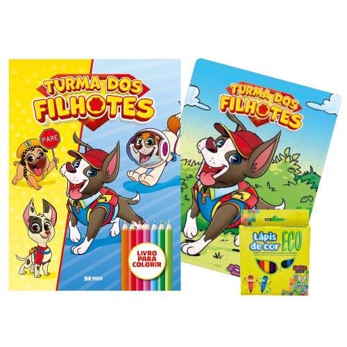 KIT DIVERSAO TURMA DOS FILHOTES - Books & Magazines