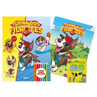 KIT DIVERSAO TURMA DOS FILHOTES em Oferta na Shopee