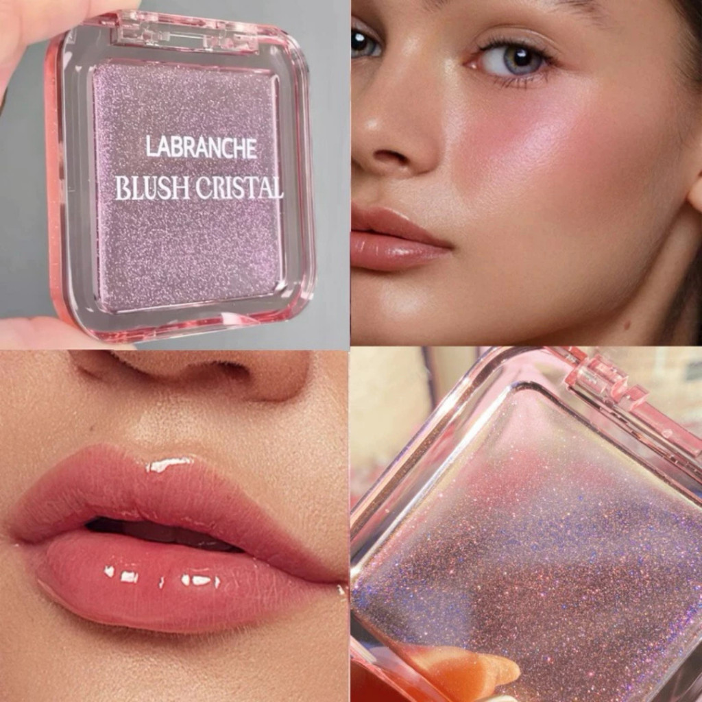 Blush Cristal Mágico Transparente Labranche Brilho Natural Efeito Corado e Glow
