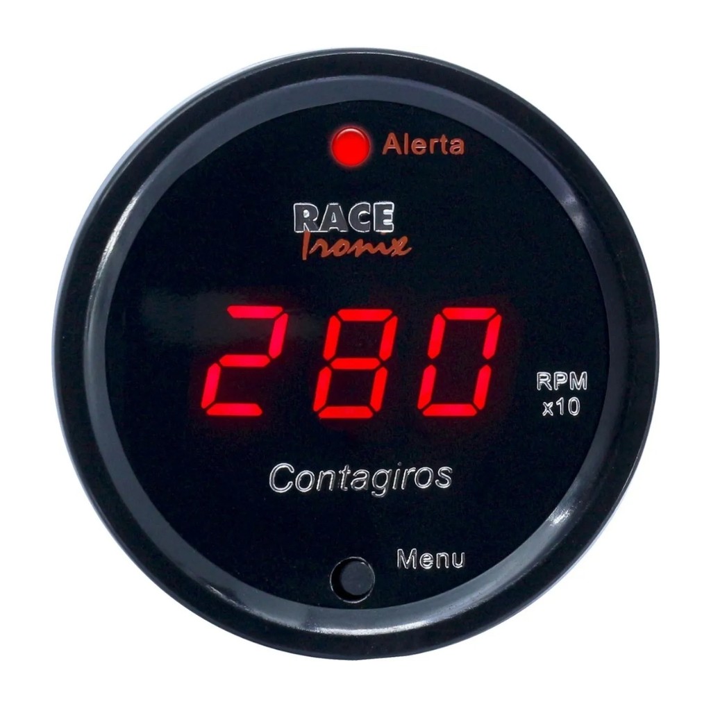 CONTAGIROS DIGITAL DISPLAY VERMELHO ;CG10